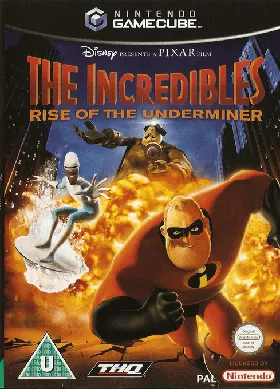 Disney-Pixar The Incredibles - Rise of the Underminer box cover front